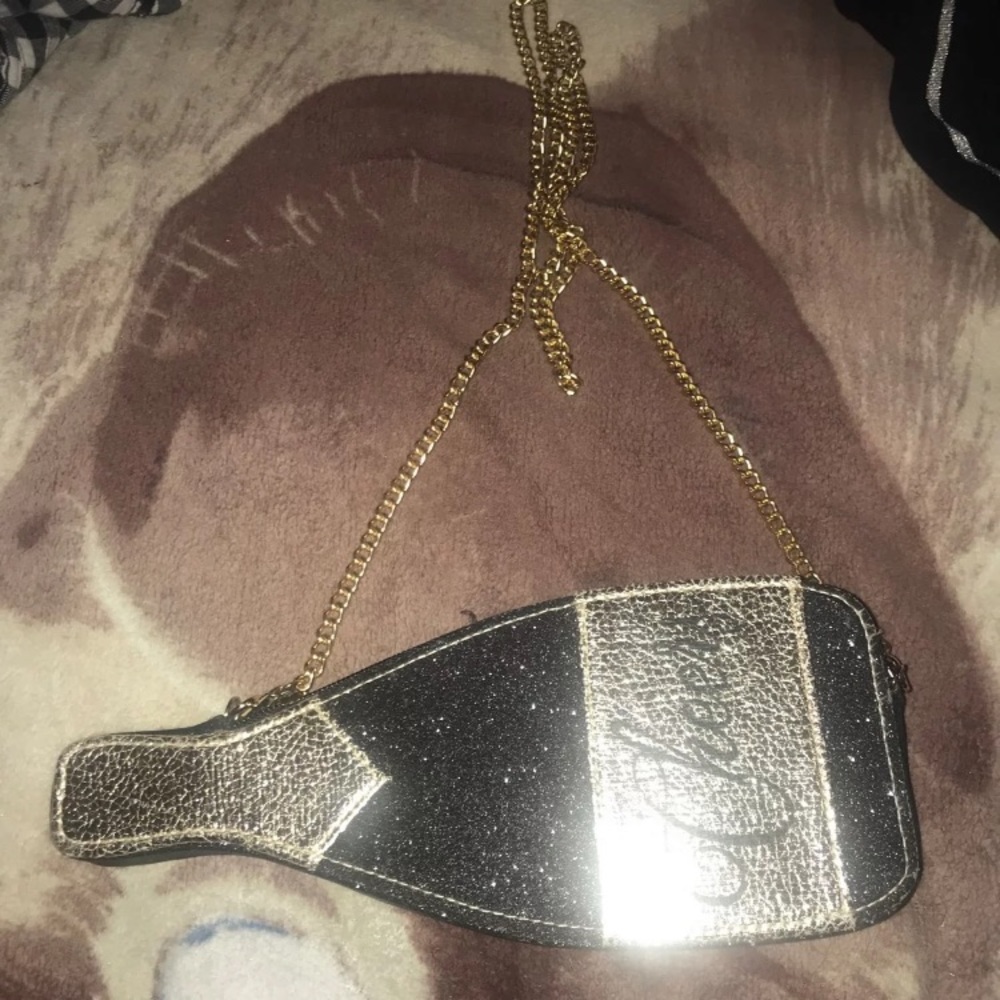 champagne bottle purse